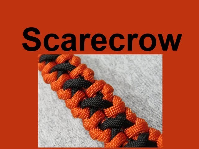 How to make a Scarecrow Paracord Bracelet Tutorial (Paracord 101)