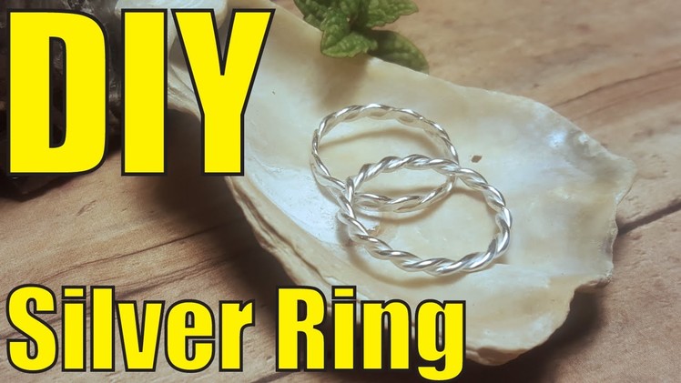 How To Make A Silver Ring.