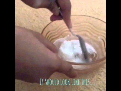 How To Make Clay ~ With Cornstarch And Baking Soda :3
