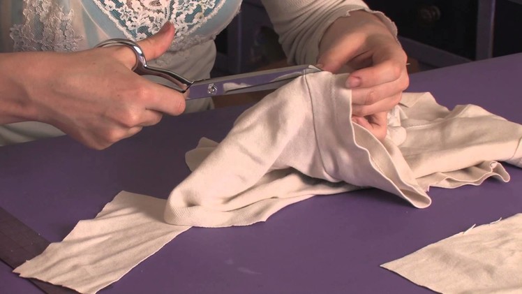 How to Sew on Fabric Under a Sleeve & to the Side of a Shirt to Make the S.  : Shirt Modifications