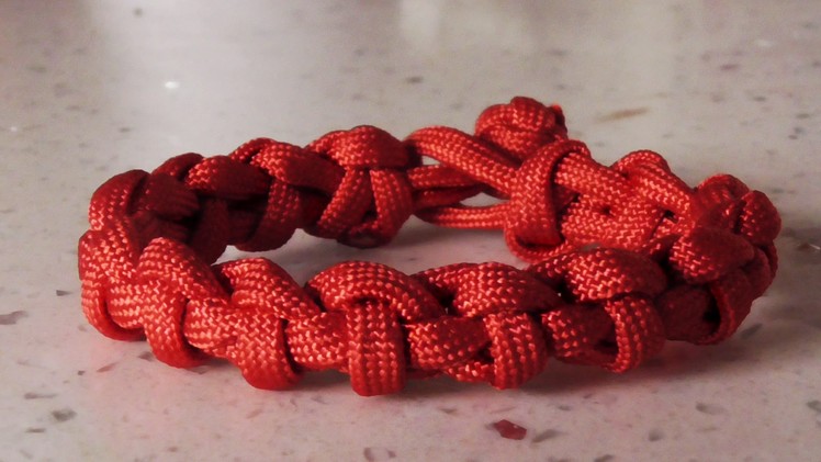 How To Tie The Snaking Cyclone Paracord Bracelet Without Buckle