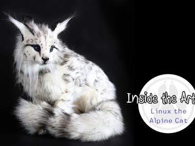 Inside the Artdoll - Linux the Alpine Cat!