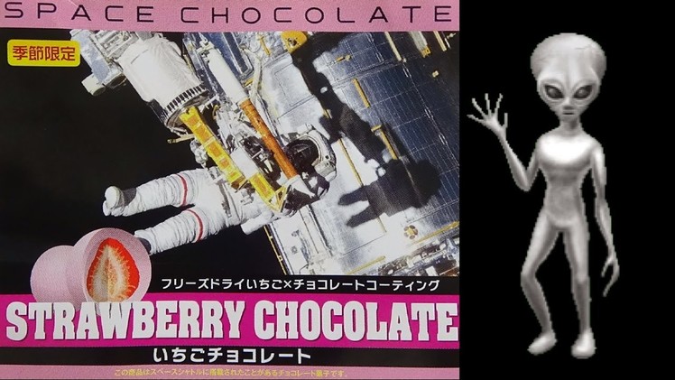Space Food #2 - canned bread, freeze dried strawberry chocolate 宇宙食