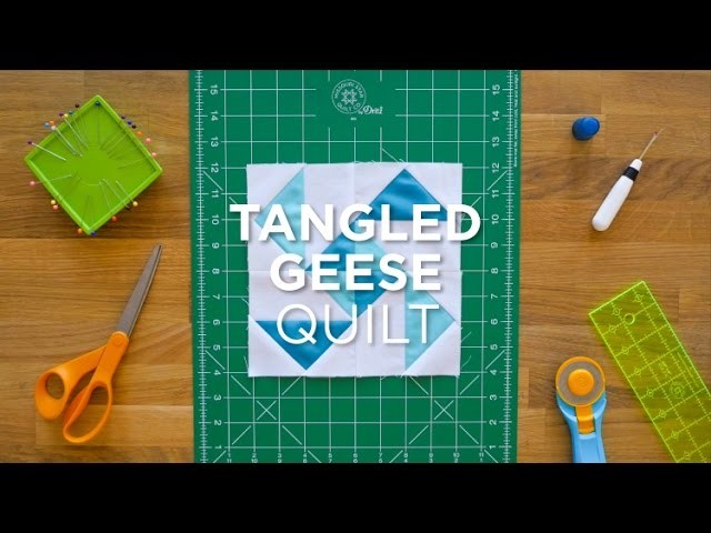 Tangled Geese - Quilt Snips Mini Tutorial
