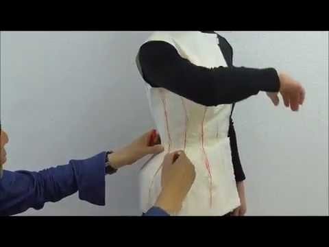TR Cutting School-Moulage.Draping on Body by Shingo Sato-Corset Jacket-