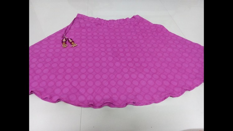 Very easy circular skirt - Umbrella cutting [ English ]