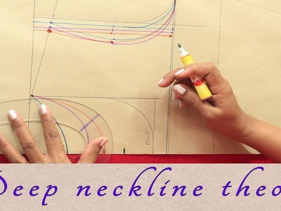 What changes to make when front and back neck is deep in a kurti or a dress
