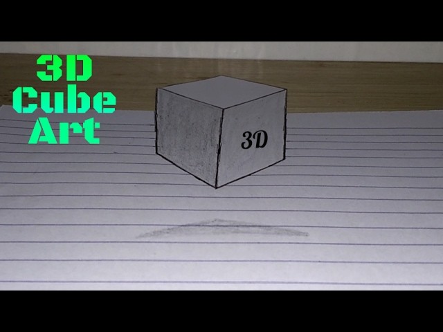 ✪ 3D Cube Art | How to make 3D Cube ✪ StarTech Tips ✪
