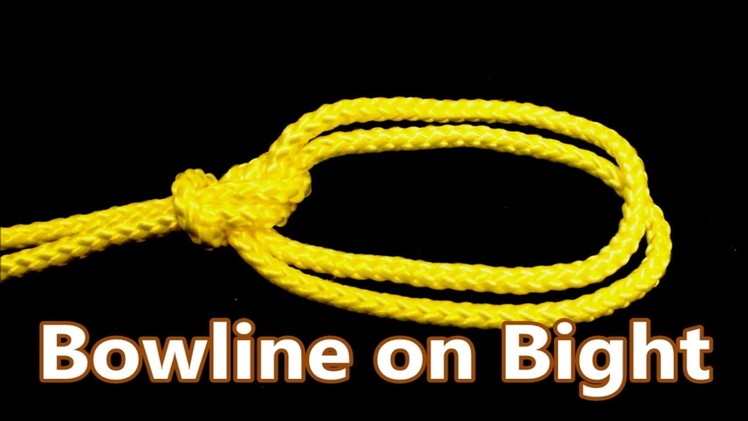 Bowline on Bight Knot in Details | Encyclopedia of Knots Tutorial | Do it Right
