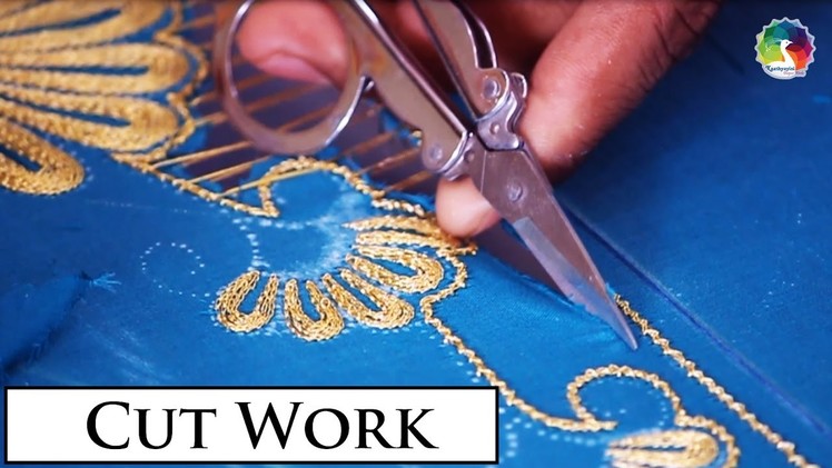 Cut Work Making HD Video - Part 1 of 2 | Indian Hand Embroidery