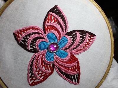 Hand Embroidery Designs | Design for cushion cover | Stitch and Flower-95