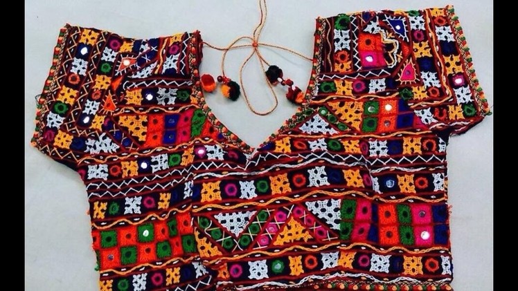 Hand Embroidery Kutch Work Blouses