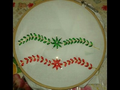 Hand Embroidery - Ribbon Work By Ayesha - www.ayeshasworld.com In Urdu.Hindi