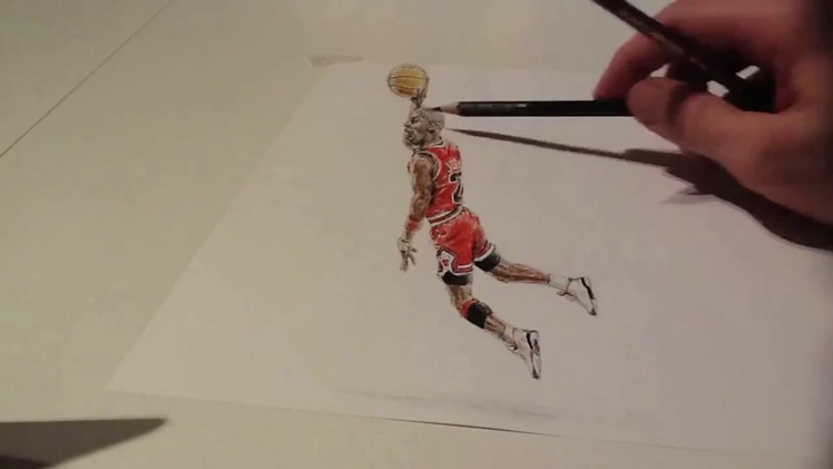 How to draw Michael Jordan in 3D