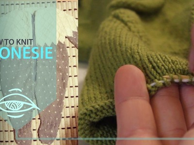 How to knit a onesie | pick up for the sleeves (part 3)