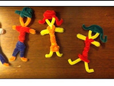 How to Make People Out of Pipe Cleaners!