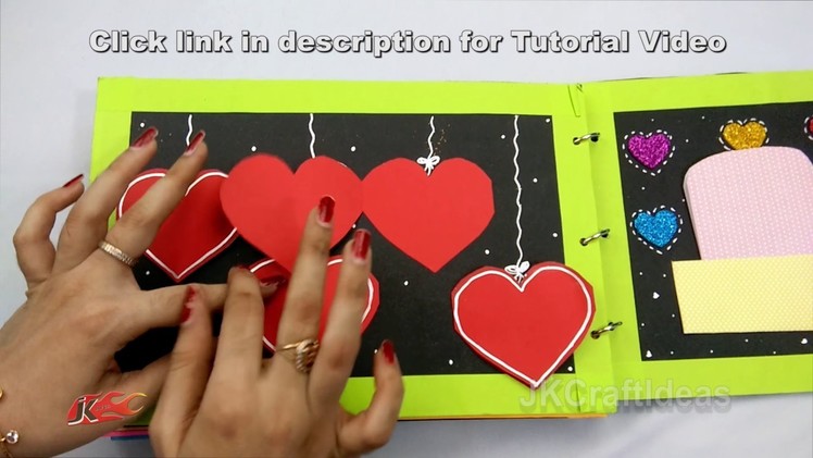 Scrapbook Idea | Valentine's day gift idea JK Craft Ideas 109