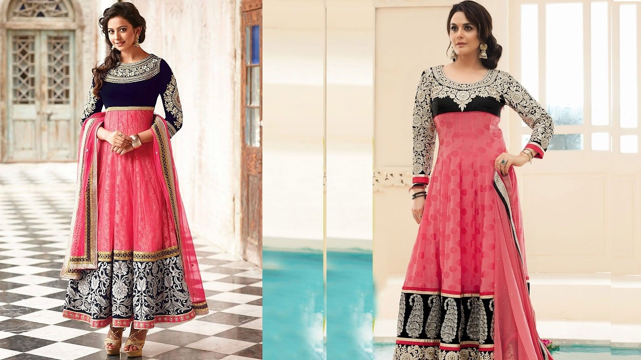 anarkali suit cutting stitching