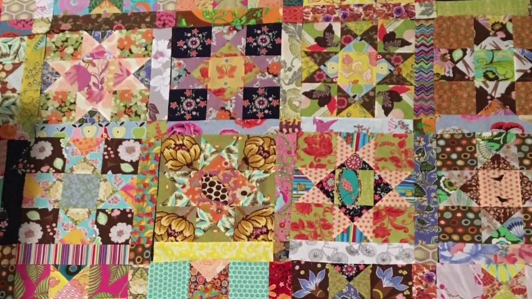 Cross Craft Sundays in Your PJs: No. 4: Quilting. The Ohio Star Scrappy Happy Quilt Block Quilt