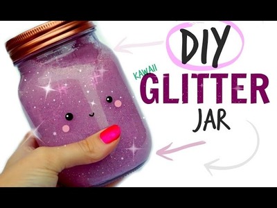 DIY GLITTER JAR