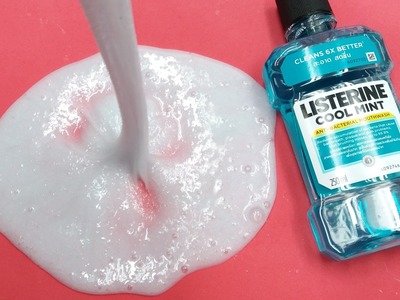 DIY Listerine Slime! How To Make Listerine Slime Without Borax, Shampoo! Easy Slime