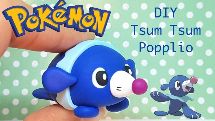DIY Pokemon Tsum Tsum Popplio (Otaquin) - Polymer clay tutorial