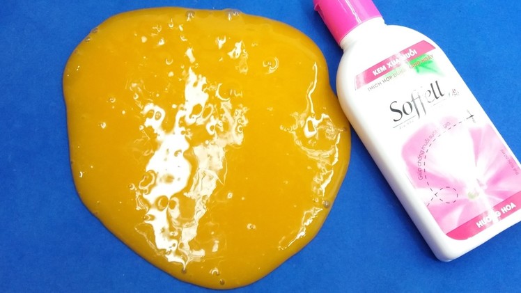 DIY Slime Soffell, How To Make Slime With Soffell No Borax