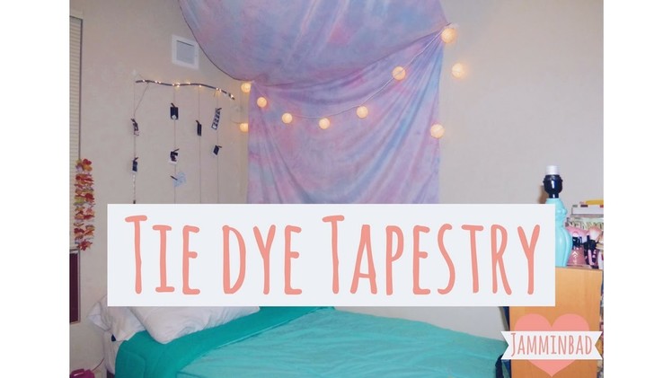 Diy Tie Dye Tapestry