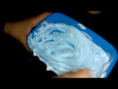 Does shaving cream and laundry detergent make slime