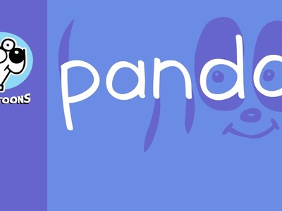Draw A Panda Easy Using The Word  ( Wordtoon Panda + Sketch Book )
