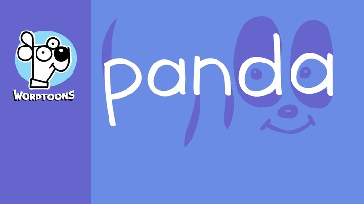 Draw A Panda Easy Using The Word  ( Wordtoon Panda + Sketch Book )