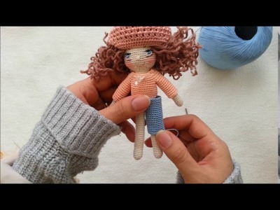 EASY WAY TO CROCHET DOLL'S PANTS