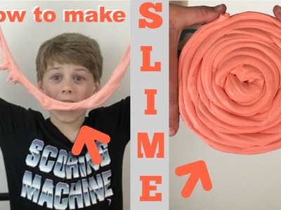 **FLUFFY SLIME** | HOW TO MAKE IT WITH BORAX & SHAVING CREAM | Ryan in the WILD!