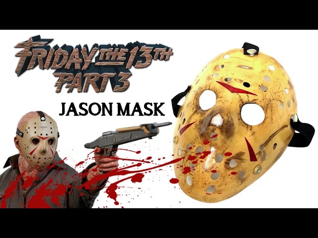Friday The 13th Part 3 Jason Mask "Brooker'82" - DIY (How to) Painting Tutorial