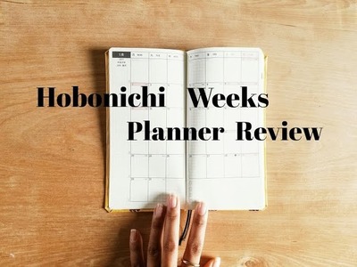 Hobonichi Weeks Planner- 2017 Review
