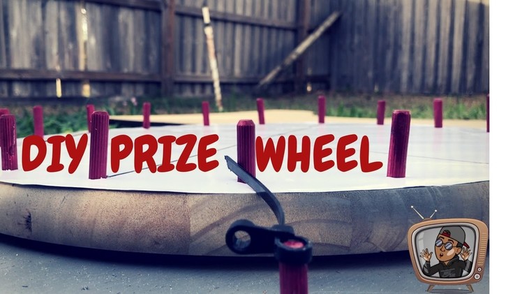 HOW TO BUILD A PRIZE WHEEL || DIY PART 2
