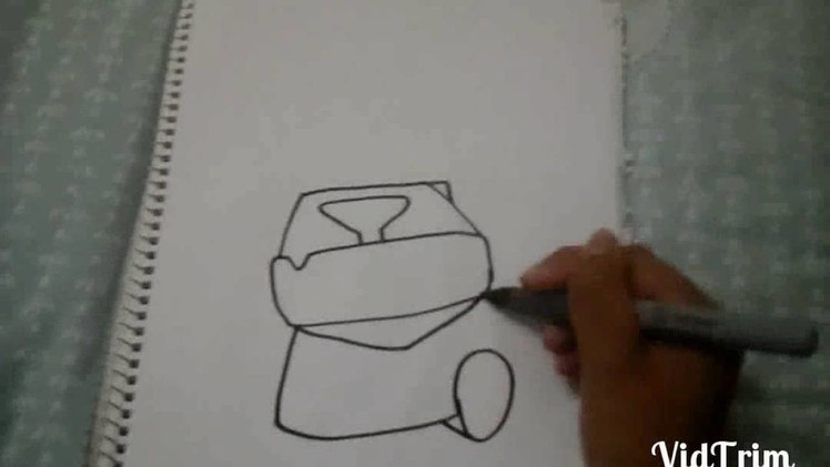 How to draw easy mini pekka.como dibujar facil al mini pekka.IKP
