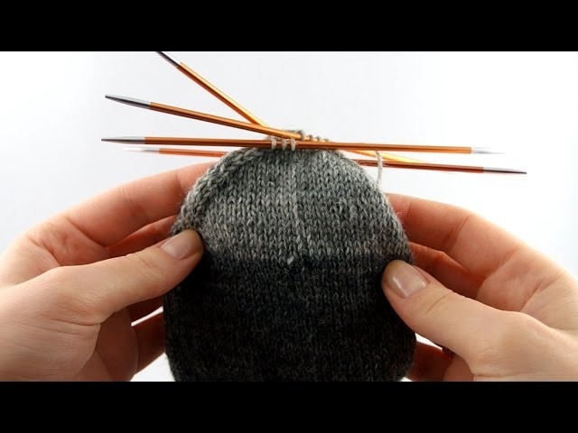 How to Knit Socks for Men #5 Foot & Toes
