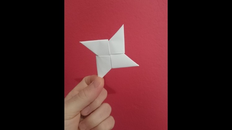How To Make A Paper Ninja Star - Origami