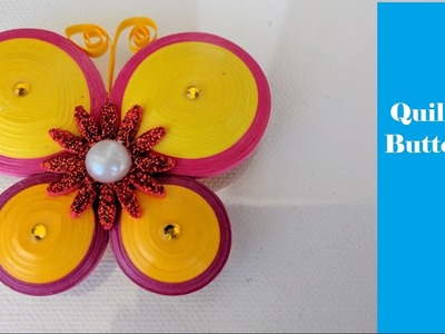 How to make Quilling Butterfly 3D | Tutorial | DIY