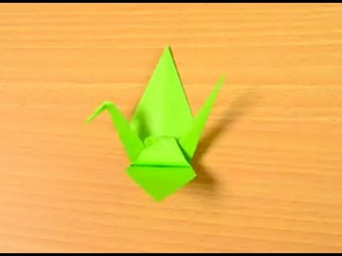 折り紙 Origami つる Crane