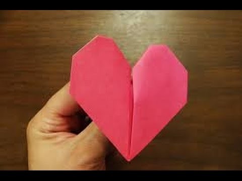 Origami Easy Valentine's Day Pumping Heart!