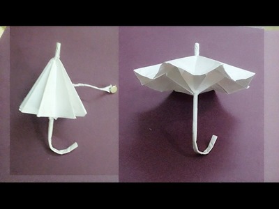 Origami Umbrella : That Open and Closes (new)