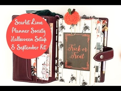 Planner Society Halloween and September kits 2016