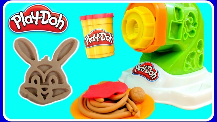 Play Doh Noodle Makin’ Mania Kitchen Creations!  DIY Play Doh Food!  Make Your Own NOODLES!