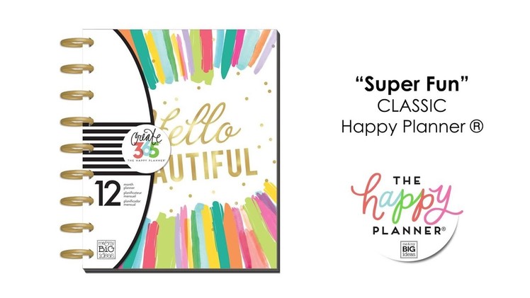 'Super Fun' Happy Planner Preview - CLASSIC