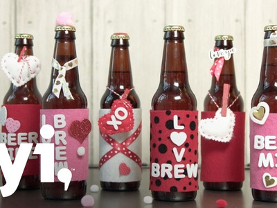 Valentine's Day DIY: Love-Brew Labels | FYI