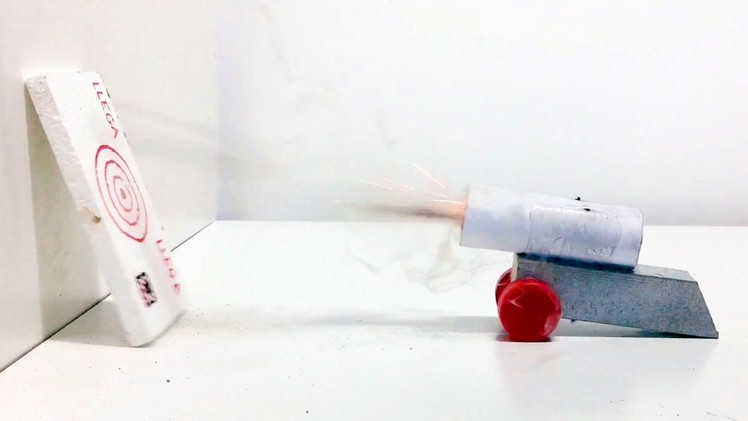A Cannon Made With Paper Incredible Idea