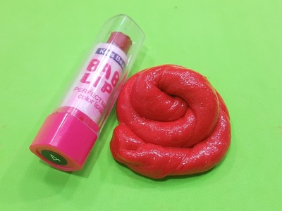 DIY Baby Lips Lip Balm Slime! How to Make Slime with Lip Balm