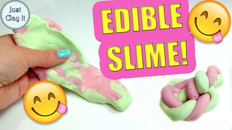 DIY Edible slime! How to make edible slime, easy edible slime recipe